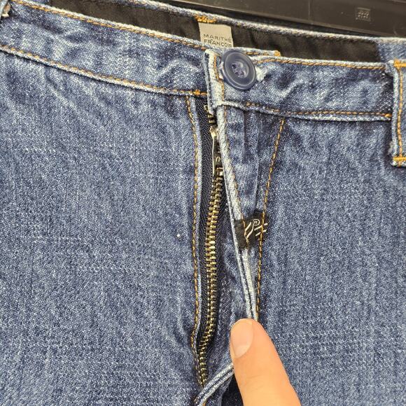 Vintage Girbaud Marithe Francois Jeans Women 30m Blue (Fits 32x27) 90s Y2K - Picture 4 of 13